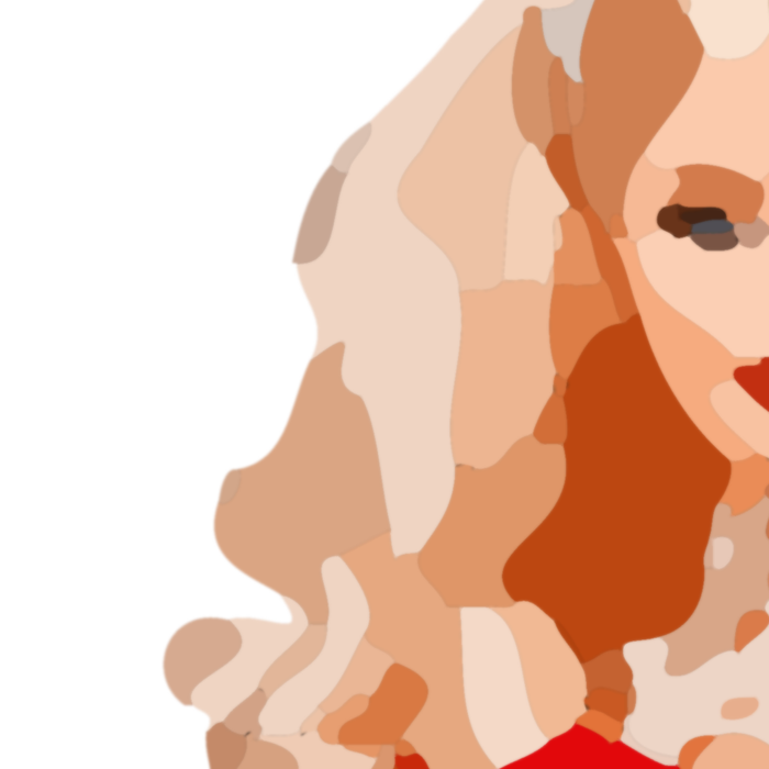 Christmas Doll in Red Dress Vector Art Coffee Mug Gallery Image 2