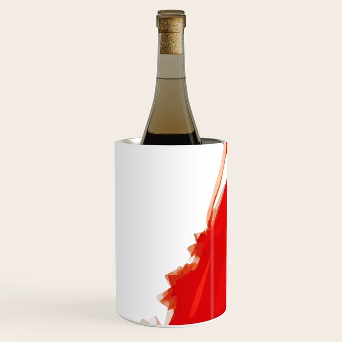 Christmas Doll in Red Dress Vector Art Wine Chiller Gallery Image 2