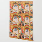 Florine Stettheimer "The Cathedrals of Broadway" Wallpaper Gallery Image 2