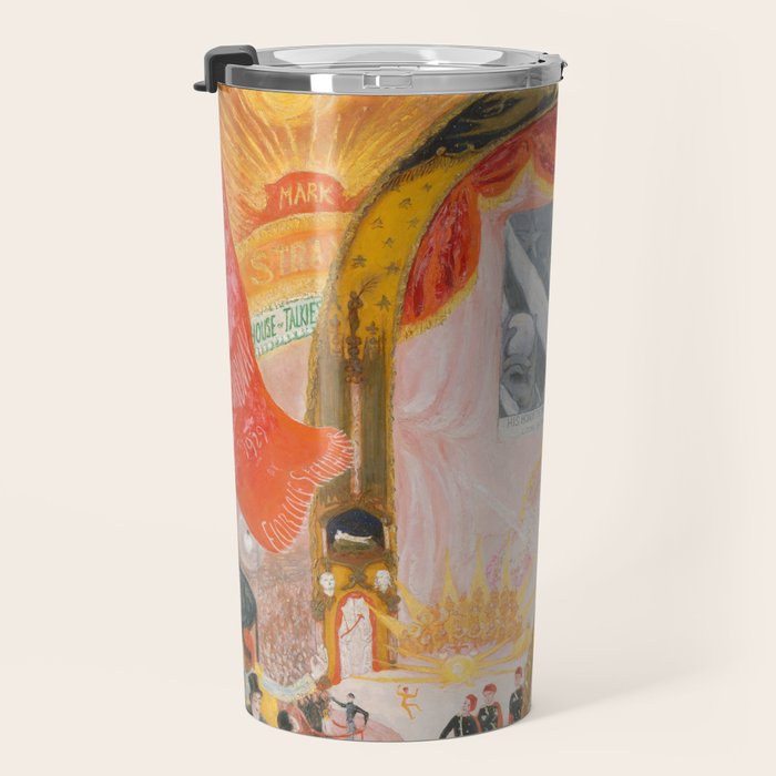 Florine Stettheimer "The Cathedrals of Broadway" Travel Mug Gallery Image 3