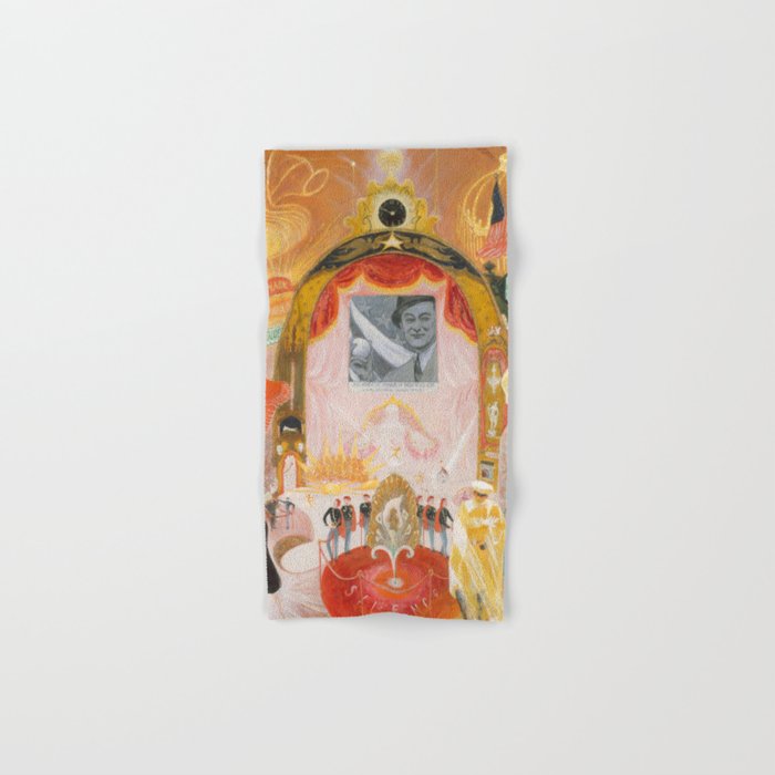 Florine Stettheimer "The Cathedrals of Broadway" Towels Gallery Image 1