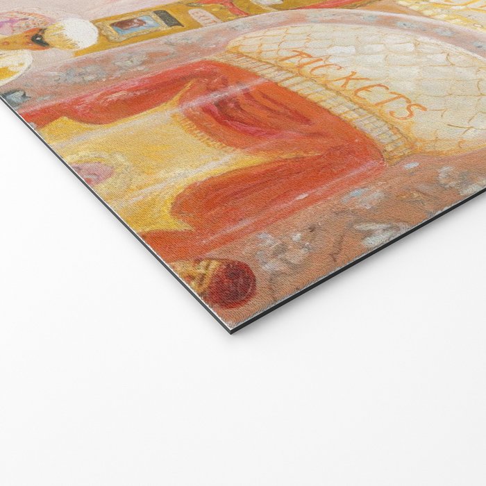 Florine Stettheimer "The Cathedrals of Broadway" Welcome Mat Gallery Image 2