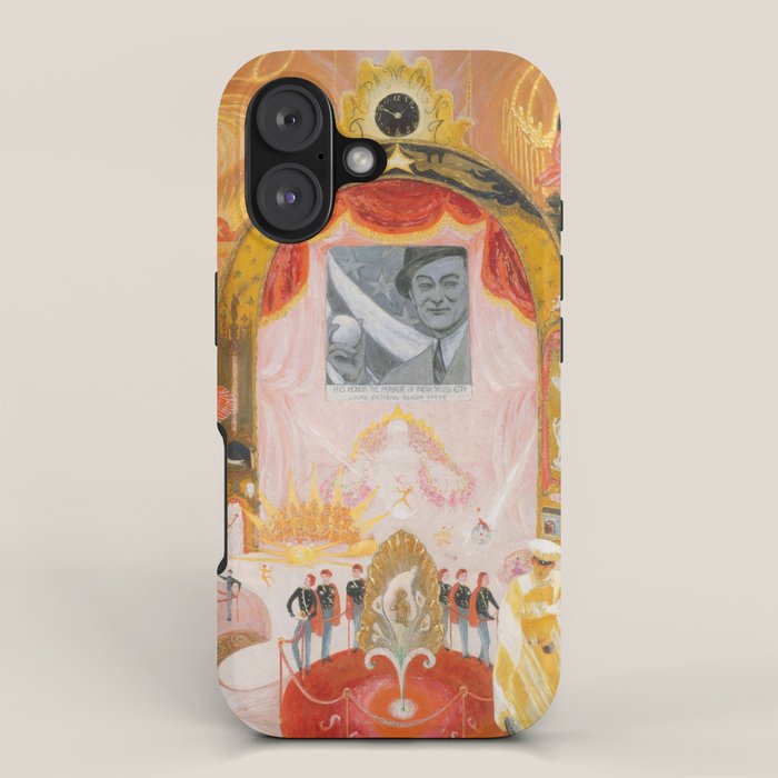 Florine Stettheimer "The Cathedrals of Broadway" iPhone Case Gallery Image 1