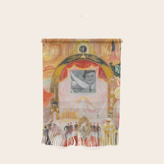 Florine Stettheimer "The Cathedrals of Broadway" Wall Hanging Gallery Image 1