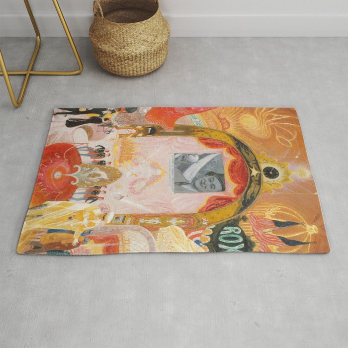 Florine Stettheimer "The Cathedrals of Broadway" Rug Gallery Image 1