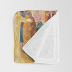 Florine Stettheimer "The Cathedrals of Broadway" Throw Blanket Gallery Image 3