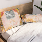 Florine Stettheimer "The Cathedrals of Broadway" Pillow Sham Gallery Image 2