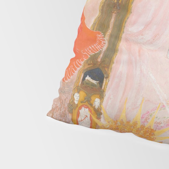 Florine Stettheimer "The Cathedrals of Broadway" Pillow Sham Gallery Image 4