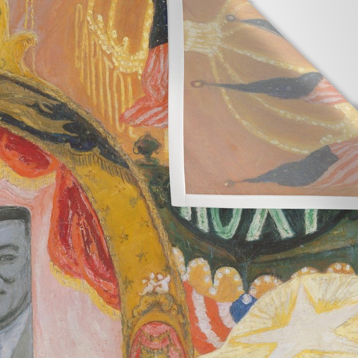 Florine Stettheimer "The Cathedrals of Broadway" Wall Tapestry Gallery Image 3