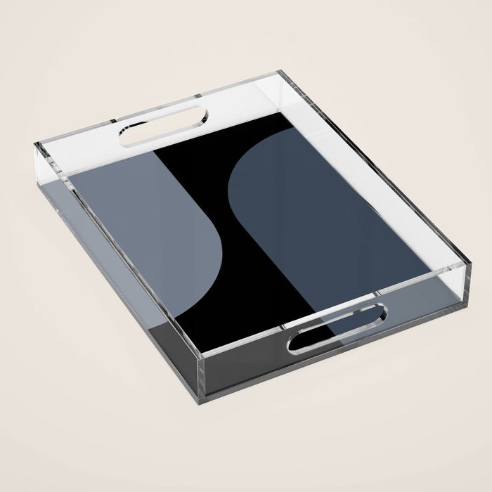 Modern Minimal Arch Abstract XV Acrylic Tray Gallery Image 1