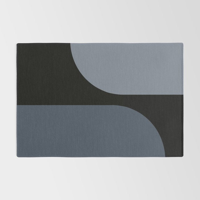 Modern Minimal Arch Abstract XV Rug Gallery Image 2
