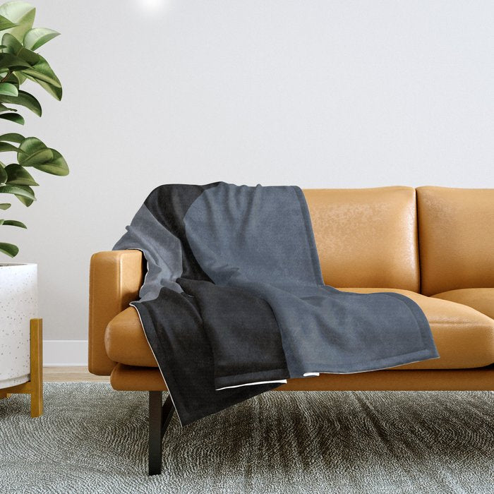 Modern Minimal Arch Abstract XV Throw Blanket Gallery Image 1