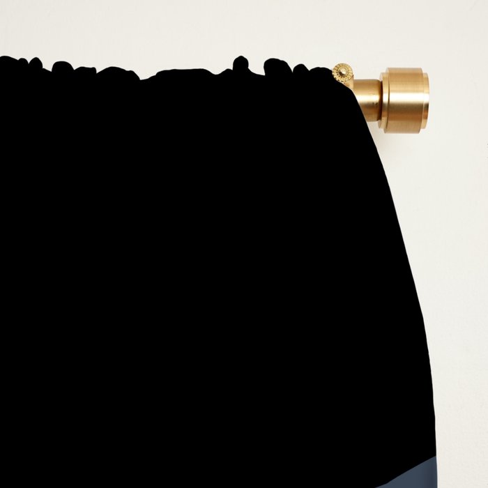 Modern Minimal Arch Abstract XV Window Curtain Gallery Image 2