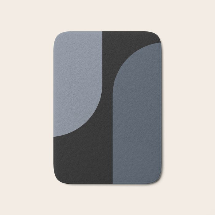 Modern Minimal Arch Abstract XV Bath Mat Gallery Image 1