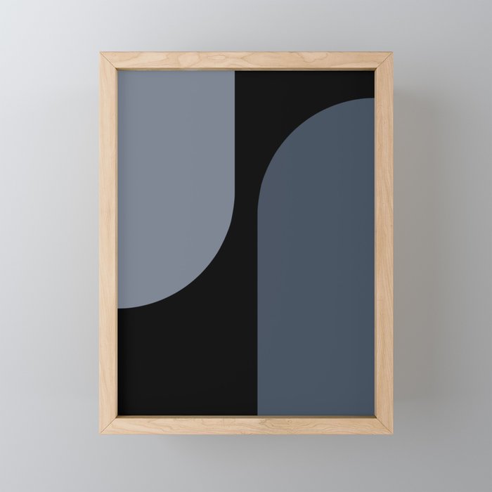Modern Minimal Arch Abstract XV Mini Art Print Gallery Image 1