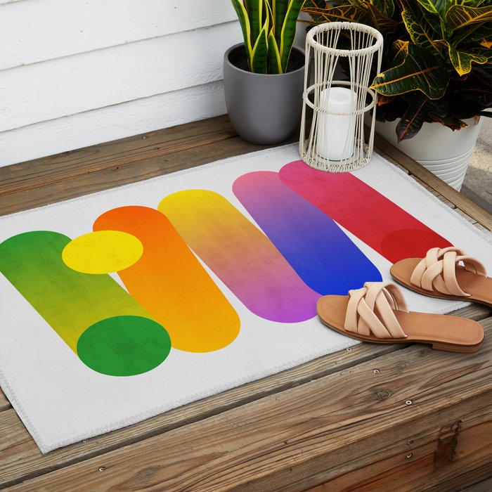 Art Pills Outdoor Rug Gallery Image 2