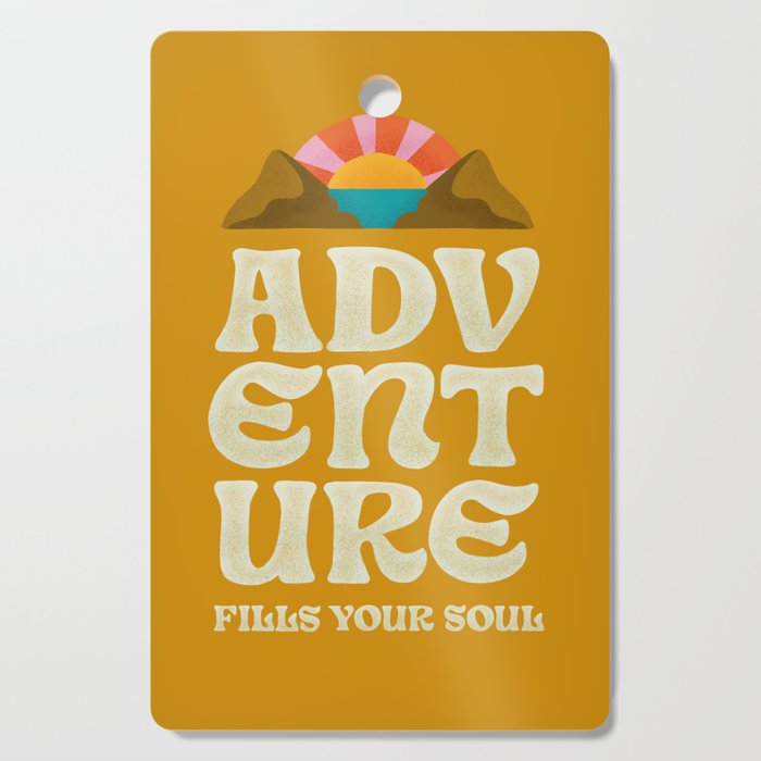 Adventure Fills Your Soul Cutting Board Gallery Image 1