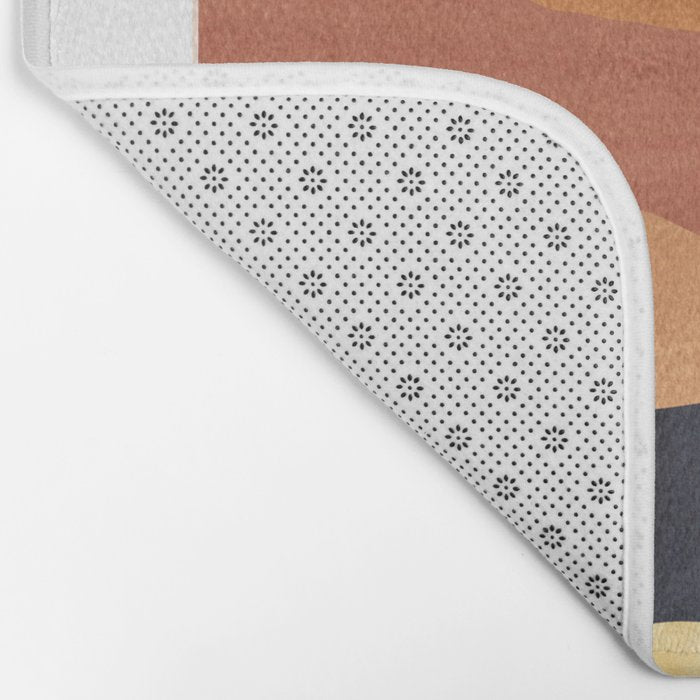 Abstract day and night Bath Mat Gallery Image 2
