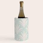 Boho Rustic Palm Radiance Soft Blue Wine Chiller Gallery Image 3