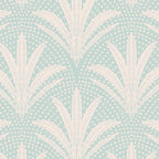 Boho Rustic Palm Radiance Soft Blue Coffee Mug Gallery Image 2