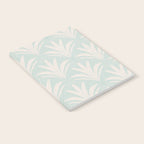 Boho Rustic Palm Radiance Soft Blue Notebook Gallery Image 2