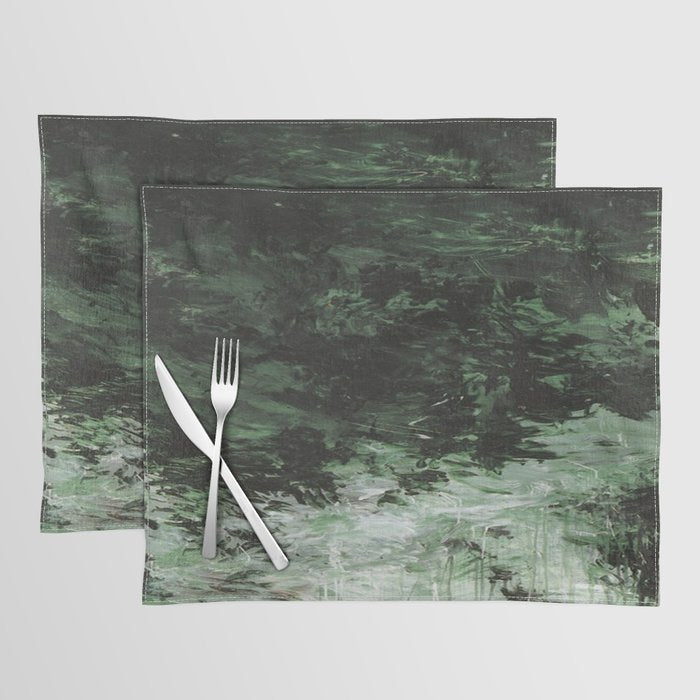 Twombly Green Water 1988 Placemat Gallery Image 1