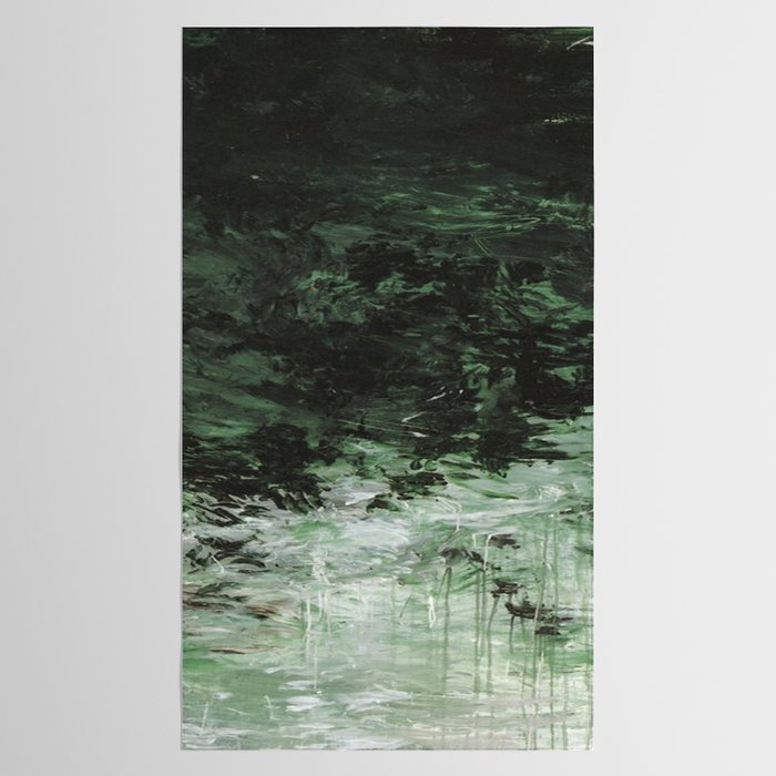 Twombly Green Water 1988 Tablecloth Gallery Image 2