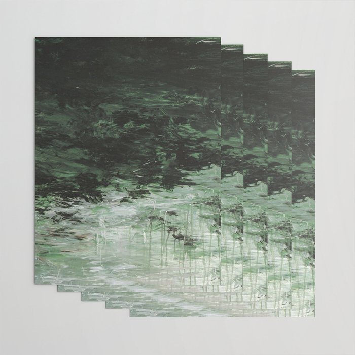 Twombly Green Water 1988 Wrapping Paper Gallery Image 3
