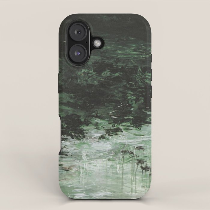Twombly Green Water 1988 iPhone Case Gallery Image 1