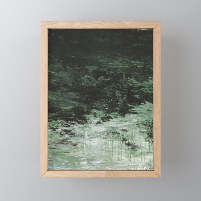 Twombly Green Water 1988 Mini Art Print Gallery Image 1