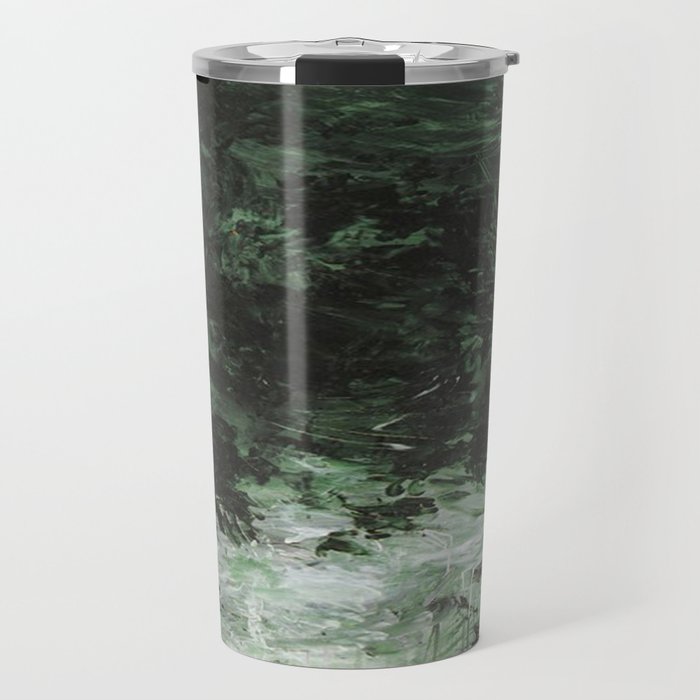 Twombly Green Water 1988 Travel Mug Gallery Image 1
