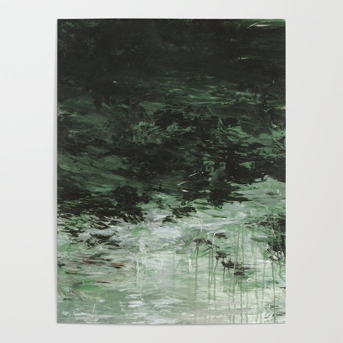 Twombly Green Water 1988 Poster Gallery Image 4