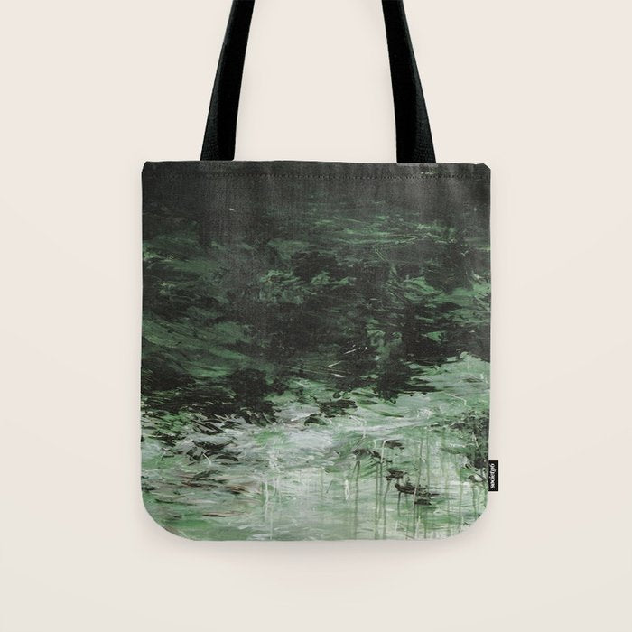 Twombly Green Water 1988 Tote Bag Gallery Image 1