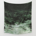 Twombly Green Water 1988 Wall Tapestry Gallery Image 4