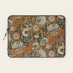 Mushroom Butterfly Garden Laptop Sleeve Gallery Image 1