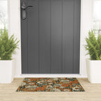 Mushroom Butterfly Garden Welcome Mat Gallery Image 3