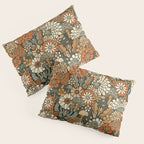 Mushroom Butterfly Garden Pillow Sham Gallery Image 3