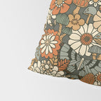 Mushroom Butterfly Garden Pillow Sham Gallery Image 4