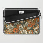 Mushroom Butterfly Garden Laptop Sleeve Gallery Image 2