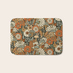 Mushroom Butterfly Garden Bath Mat Gallery Image 1