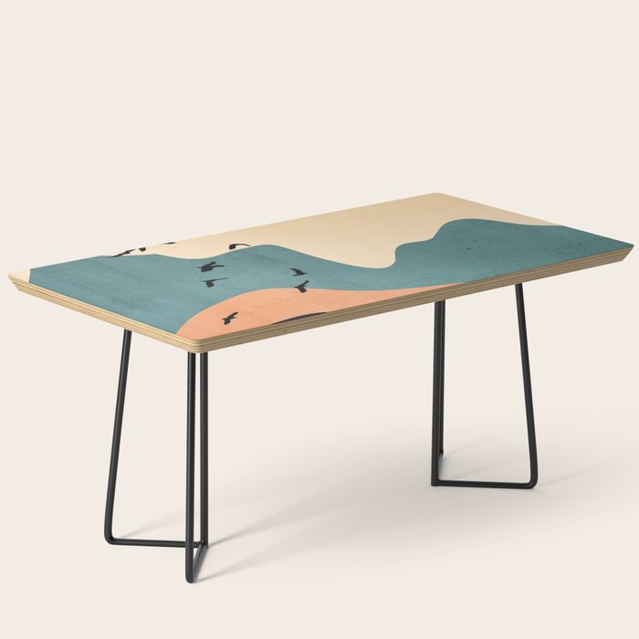 Minimal Abstract Art Landscape 19 Coffee Table Gallery Image 1