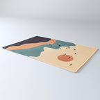 Minimal Abstract Art Landscape 19 Rug Gallery Image 3