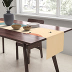 Minimal Abstract Art Landscape 19 Table Runner Gallery Image 2