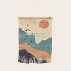 Minimal Abstract Art Landscape 19 Wall Hanging Gallery Image 1