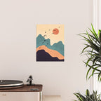 Minimal Abstract Art Landscape 19 Poster Gallery Image 2