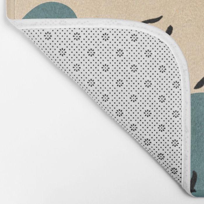 Minimal Abstract Art Landscape 19 Bath Mat Gallery Image 2