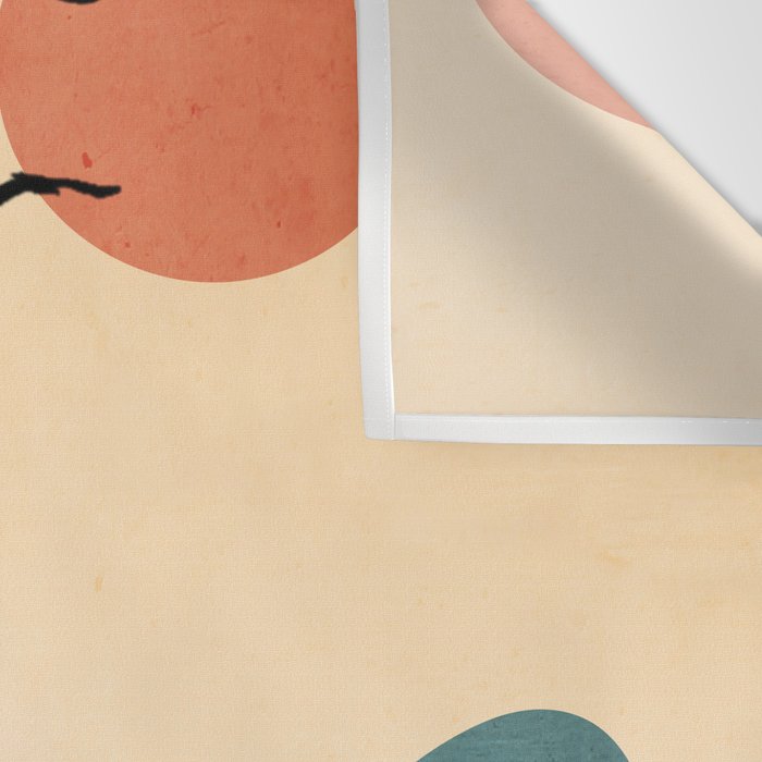 Minimal Abstract Art Landscape 19 Wall Tapestry Gallery Image 3