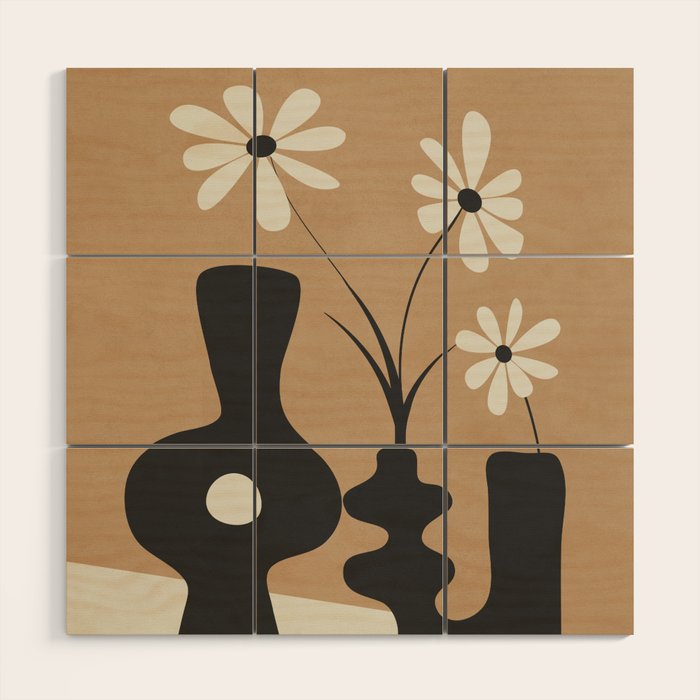 Minimalist Atmosphere 5 Wood Wall Art Gallery Image 1