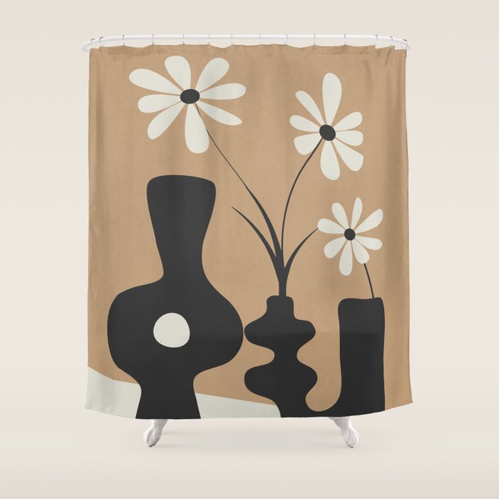 Minimalist Atmosphere 5 Shower Curtain Gallery Image 1