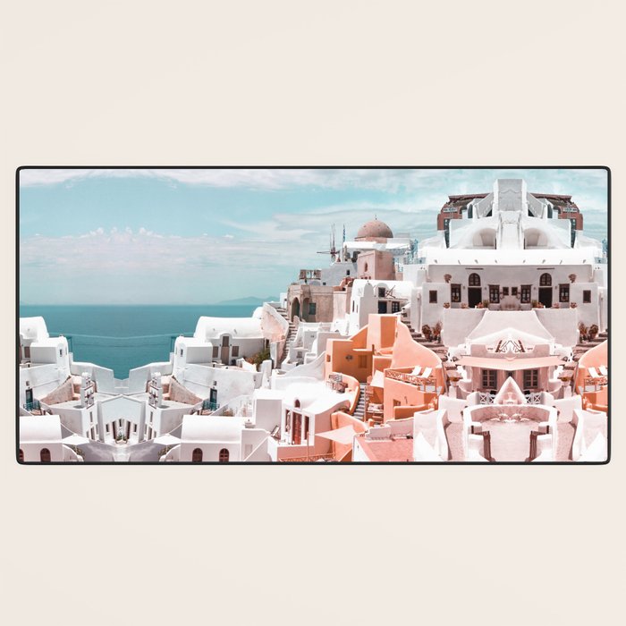 Santorini, Oia Desk Mat Gallery Image 3